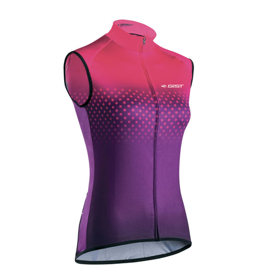Gilet à pois